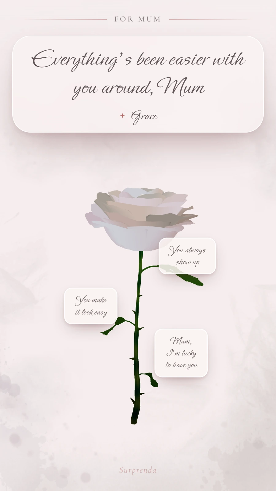 For Mum